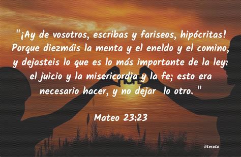 Mateo 23:23 .